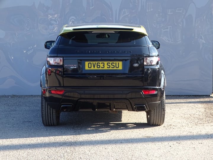 Black Land Rover Range Rover Evoque Sd4 Special Edition 2013