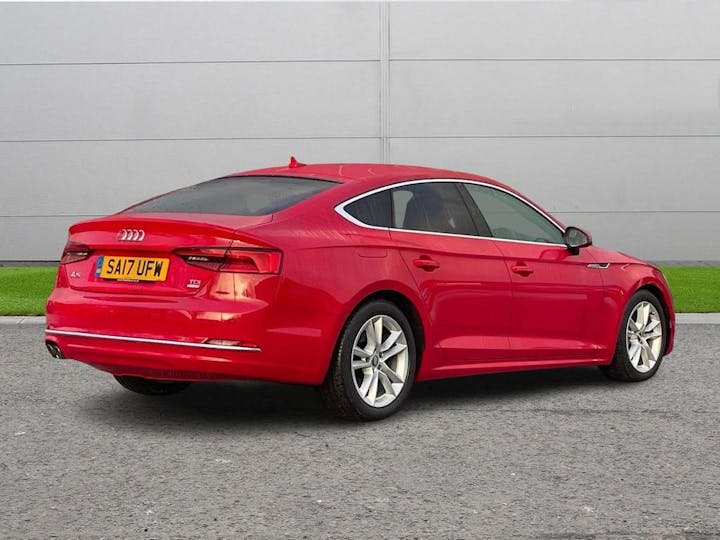 Red Audi A5 2.0 TDI Ultra Sport Sportback Euro 6 (s/s) 5dr 2017