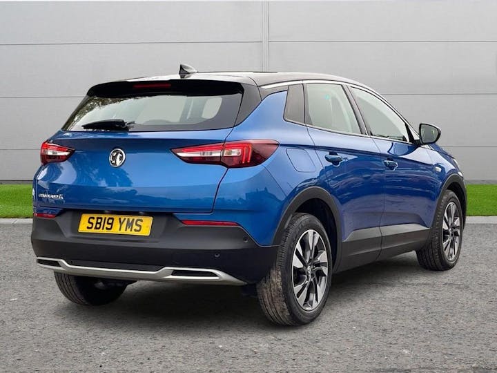 Blue Vauxhall Grandland X 1.2 Turbo Sport Nav Euro 6 (s/s) 5dr 2019