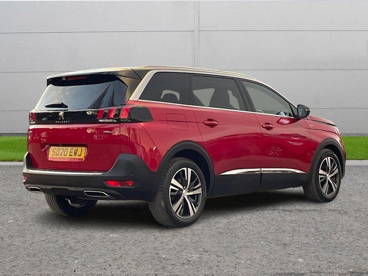 Red Peugeot 5008 1.5 Bluehdi GT Line Eat Euro 6 (s/s) 5dr 2020