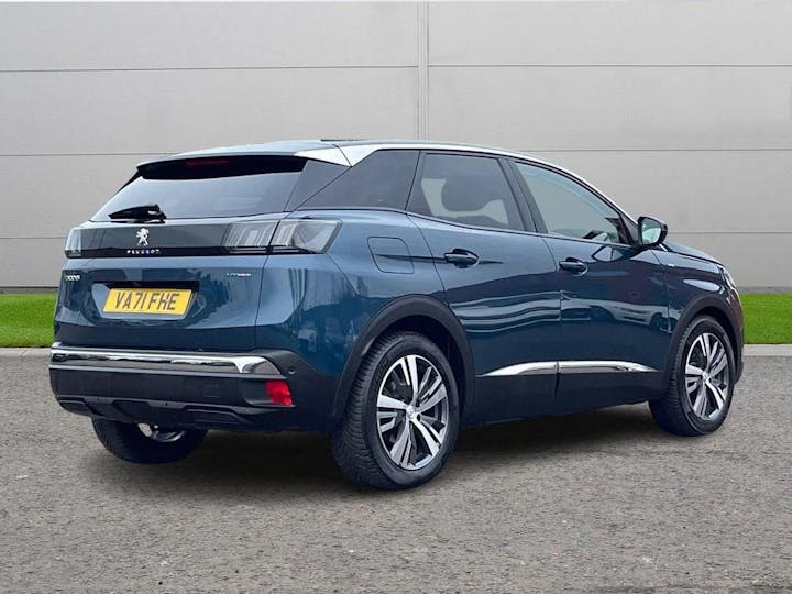 Blue Peugeot 3008 1.6 13.2kwh Allure E-eat Euro 6 (s/s) 5dr 2022