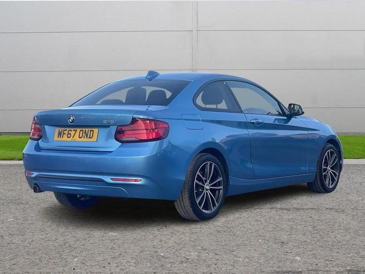 Blue BMW 2 Series 1.5 218i Sport Euro 6 (s/s) 2dr 2017