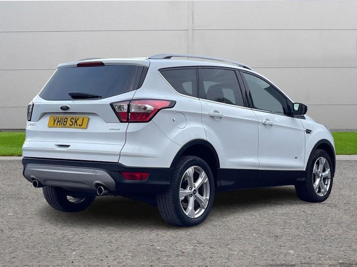 White Ford Kuga 1.5t Ecoboost Titanium X Auto Awd Euro 6 (s/s) 5dr 2018