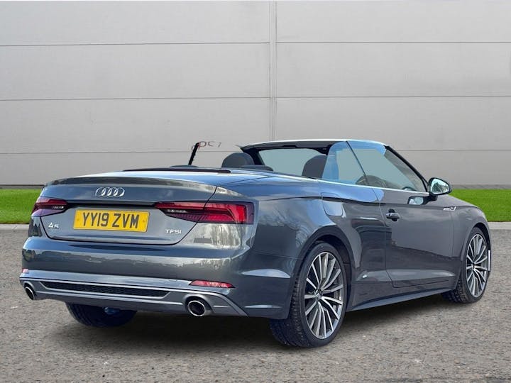 Grey Audi A5 Cabriolet 2.0 TFSI 40 S Line S Tronic Euro 6 (s/s) 2dr 2019