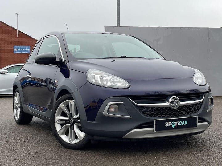 Blue Vauxhall Adam 1.4i Rocks Euro 6 3dr 2015