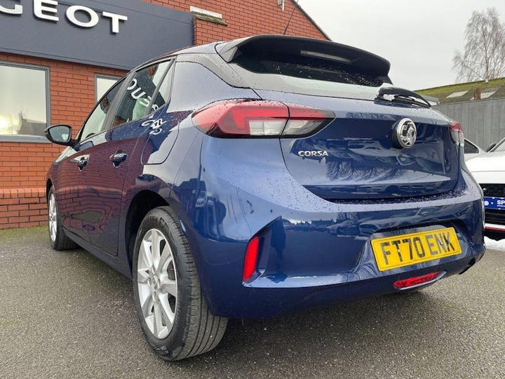 Blue Vauxhall Corsa 1.2 SE Euro 6 5dr 2021