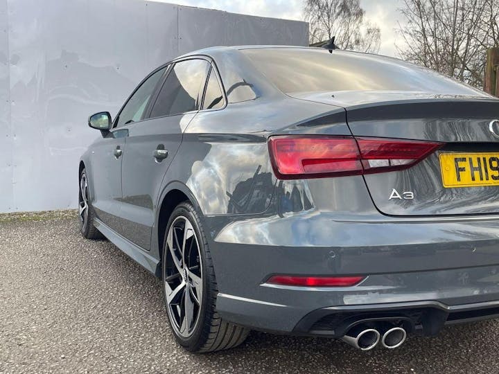 Grey Audi A3 2.0 TDI 35 Black Edition S Tronic Euro 6 (s/s) 4dr 2019