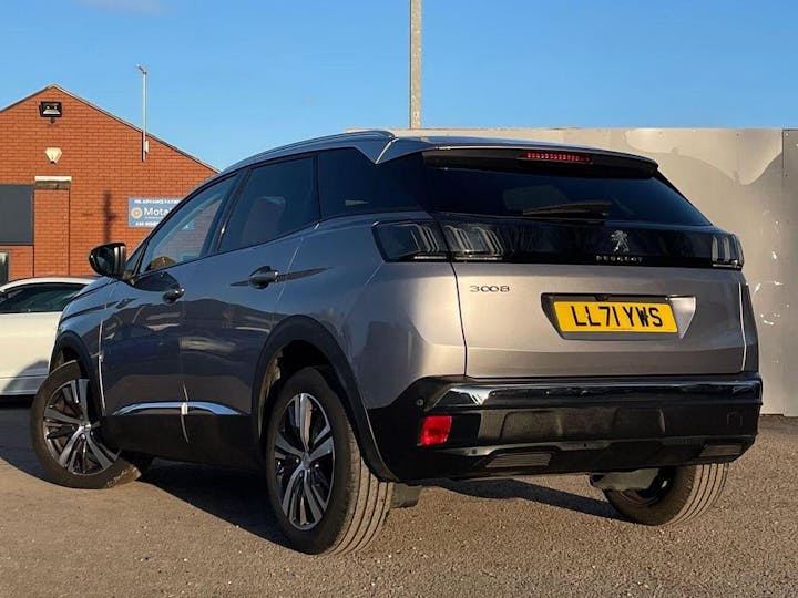 Grey Peugeot 3008 1.2 Puretech Allure Premium Eat Euro 6 (s/s) 5dr 2021