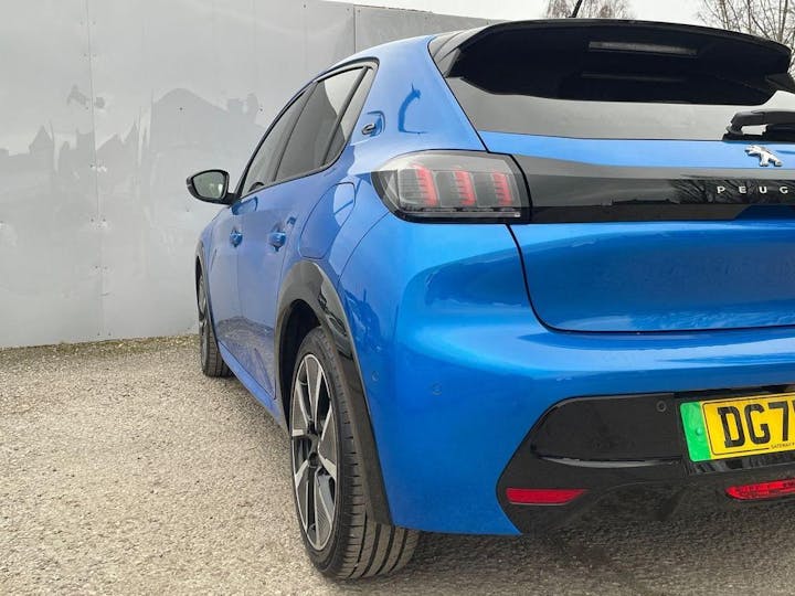 Blue Peugeot E 208 50kwh GT Premium Auto 5dr 2021