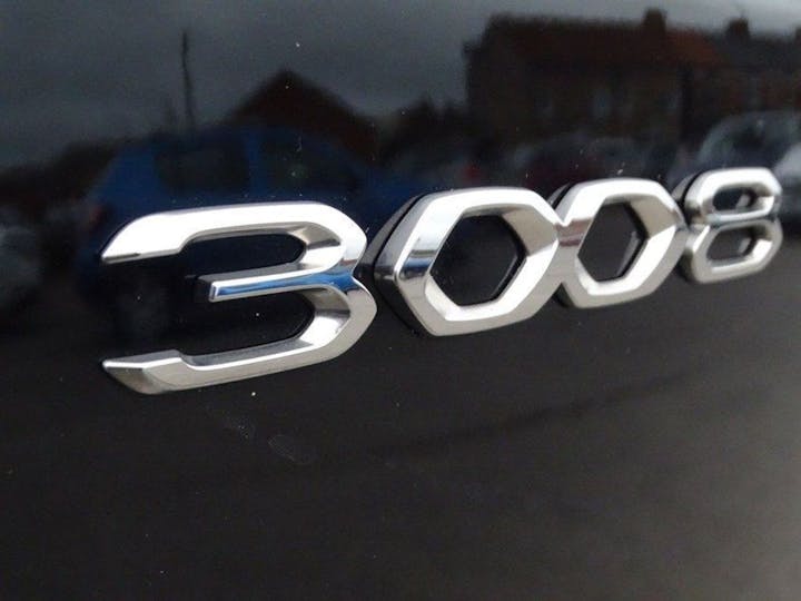 Black Peugeot 3008 Bluehdi S/S GT Premium 2021
