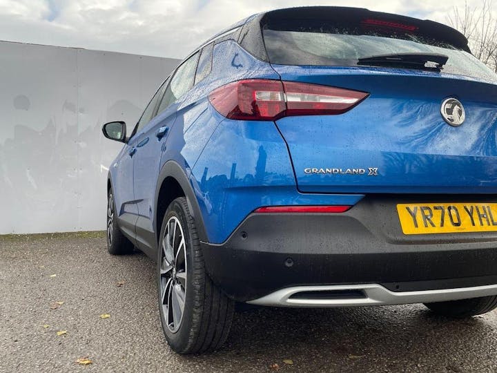 Blue Vauxhall Grandland X 1.2 Turbo Elite Nav Euro 6 (s/s) 5dr 2021