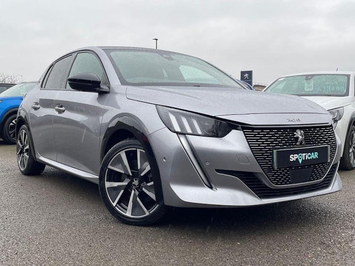 Grey Peugeot E 208 50kwh GT Auto 5dr 2021