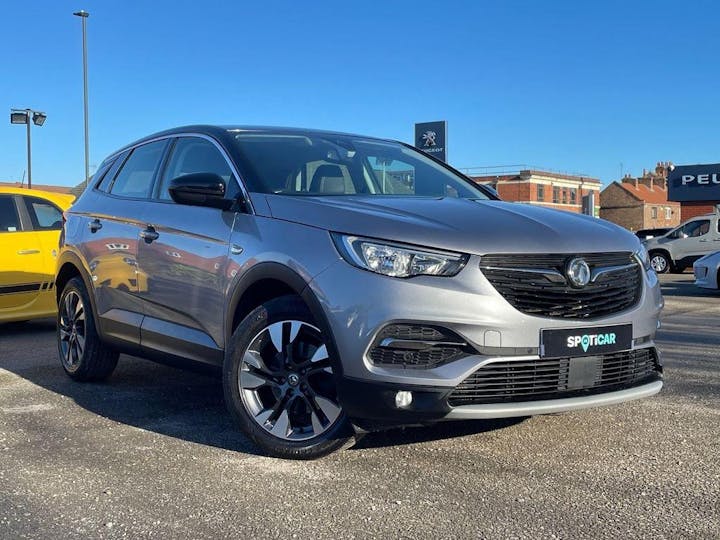 Grey Vauxhall Grandland X 1.2 Turbo Sport Nav Euro 6 (s/s) 5dr 2019