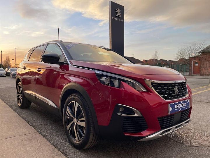 Red Peugeot 5008 1.5 Bluehdi GT Line Eat Euro 6 (s/s) 5dr 2020