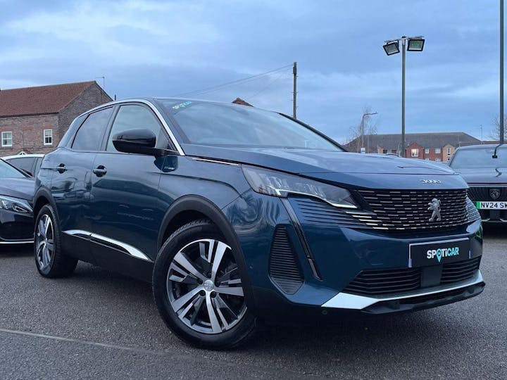 Blue Peugeot 3008 1.6 13.2kwh Allure E-eat Euro 6 (s/s) 5dr 2022