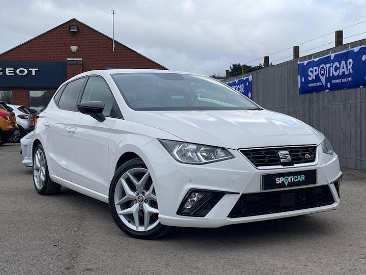 White SEAT Ibiza 1.5 TSI Evo Fr Euro 6 (s/s) 5dr 2018