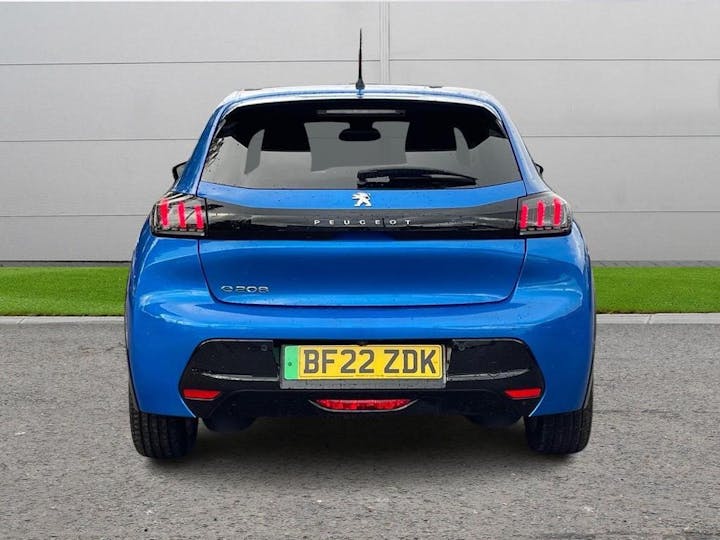 Blue Peugeot E 208 50kwh Allure Premium Auto 5dr (7kw Charger) 2022