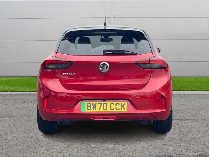Red Vauxhall Corsa E 50kwh Elite Nav Auto 5dr (7.4kw Charger) 2021