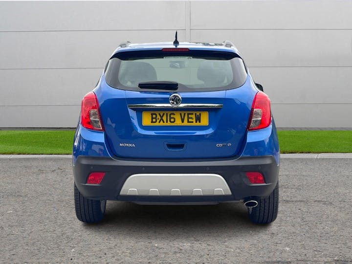 Blue Vauxhall Mokka 1.6 CDTi Exclusiv 4wd Euro 6 (s/s) 5dr 2016
