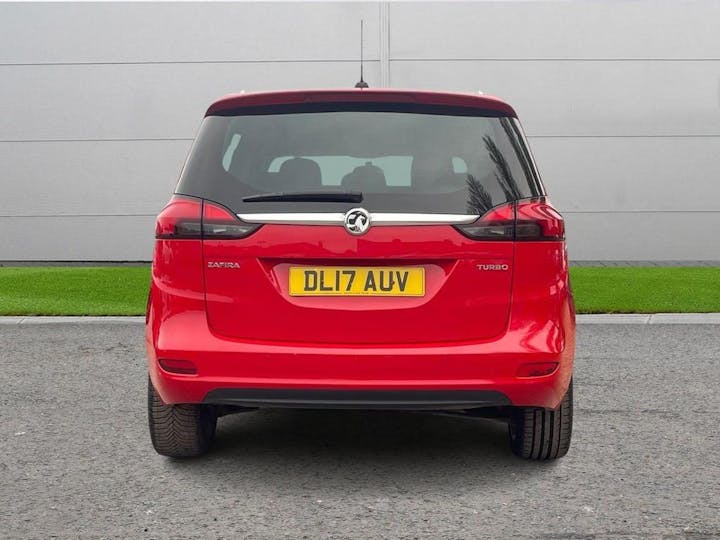 Red Vauxhall Zafira Tourer 1.4i Turbo SRi Euro 6 5dr 2017