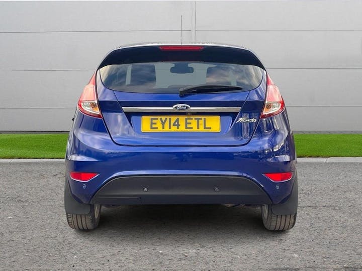 Blue Ford Fiesta 1.6 TdCi Titanium X Euro 5 3dr 2014