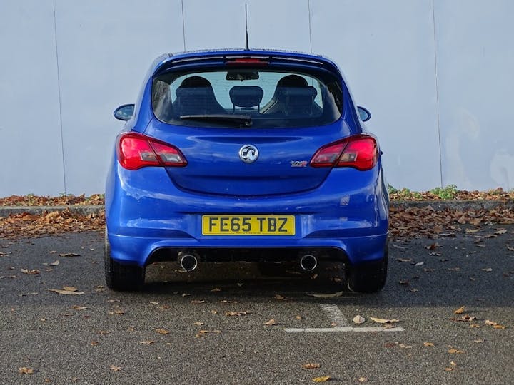 Blue Vauxhall Corsa VXR 2015