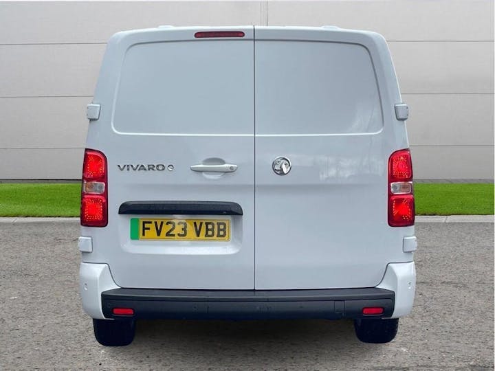 White Vauxhall Vivaro E 3100 75kwh Elite Auto L2 6dr (7.4kw Charger) 2023