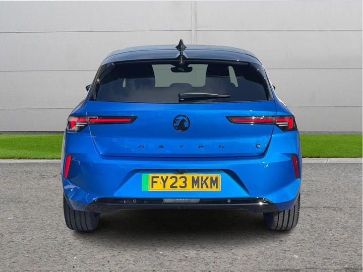 Blue Vauxhall Astra Electric 54kwh Ultimate Auto 5dr 2023