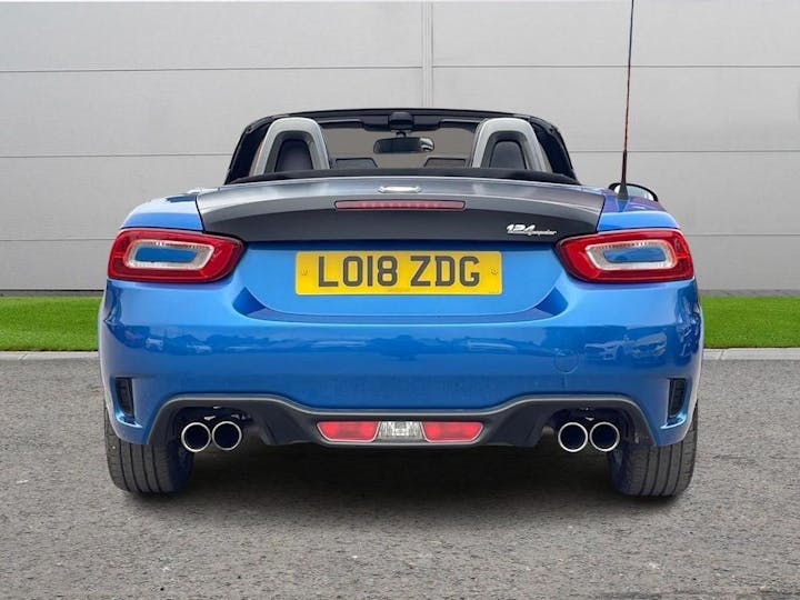 Blue Abarth 124 Spider 1.4 Multiair Euro 6 2dr 2018