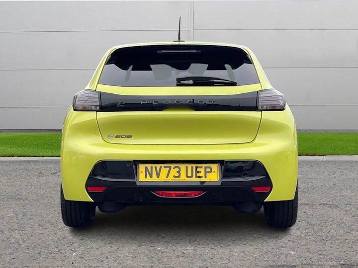 Yellow Peugeot E 208 50kwh E-style Auto 5dr (7.4kw Charger) 2023