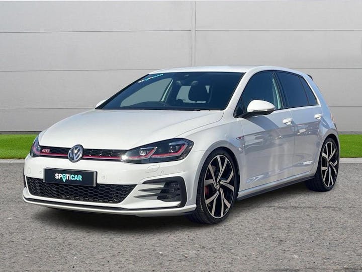 White Volkswagen Golf 2.0 TSI GTi Performance DSG Euro 6 (s/s) 5dr 2019