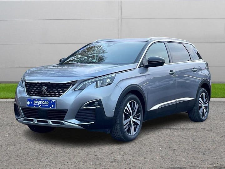 Grey Peugeot 5008 1.6 Bluehdi GT Line Eat Euro 6 (s/s) 5dr 2017