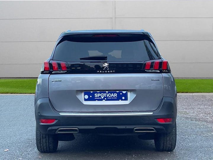 Grey Peugeot 5008 1.6 Bluehdi GT Line Eat Euro 6 (s/s) 5dr 2017