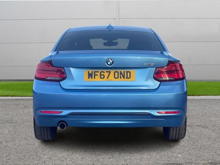 Blue BMW 2 Series 1.5 218i Sport Euro 6 (s/s) 2dr 2017