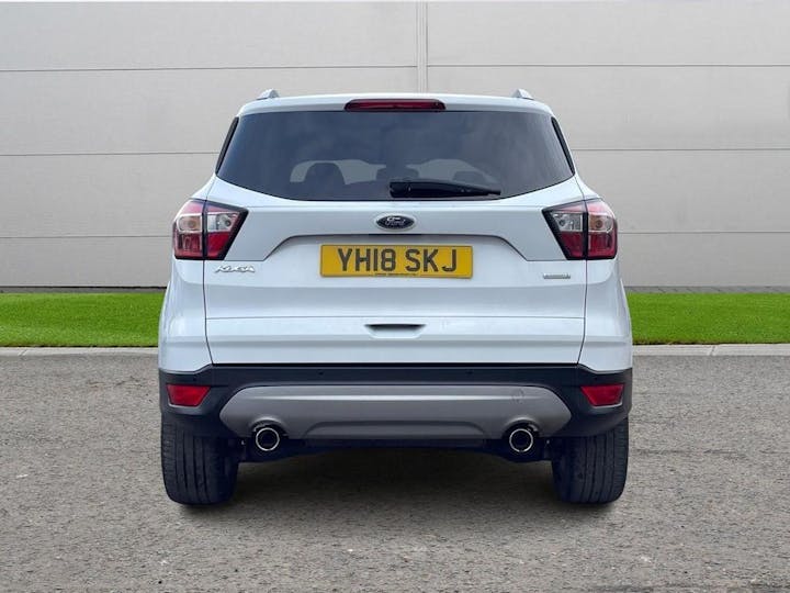 White Ford Kuga 1.5t Ecoboost Titanium X Auto Awd Euro 6 (s/s) 5dr 2018