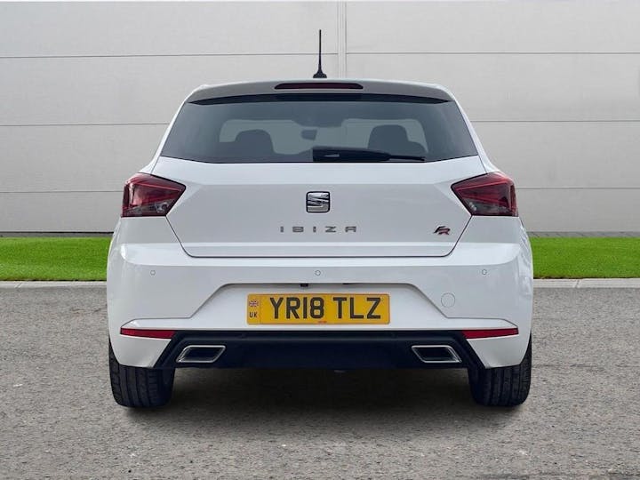 White SEAT Ibiza 1.5 TSI Evo Fr Euro 6 (s/s) 5dr 2018