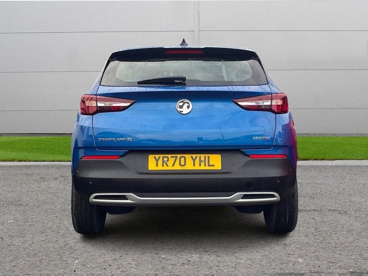 Blue Vauxhall Grandland X 1.2 Turbo Elite Nav Euro 6 (s/s) 5dr 2021