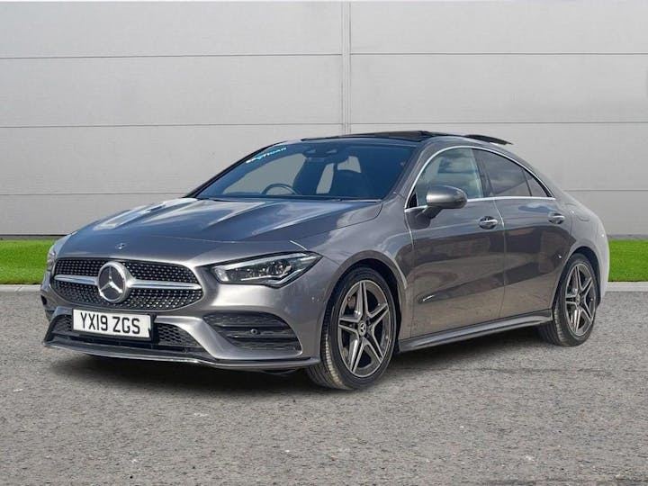 Grey Mercedes-Benz Cla 1.3 Cla200 AMG Line (premium Plus) Coupe 7g-dct Euro 6 (s/s) 4dr 2019