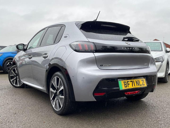 Grey Peugeot E 208 50kwh GT Auto 5dr 2021