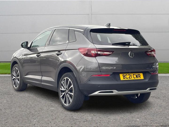 Grey Vauxhall Grandland X 1.2 Turbo Ultimate Euro 6 (s/s) 5dr 2021