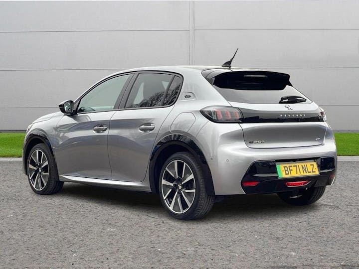 Grey Peugeot E 208 50kwh GT Auto 5dr 2021