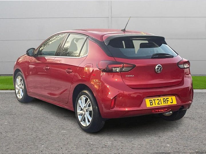 Red Vauxhall Corsa 1.5 Turbo D Elite Euro 6 (s/s) 5dr 2021