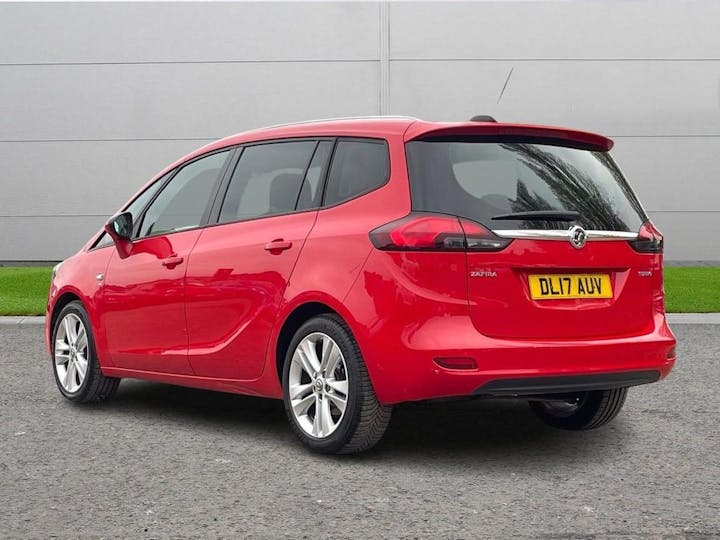 Red Vauxhall Zafira Tourer 1.4i Turbo SRi Euro 6 5dr 2017