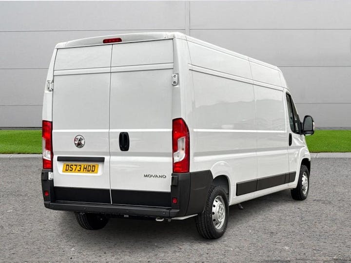 White Vauxhall Movano 2.2 CDTi 3500 Biturbo Prime FWD L3 H2 Euro 6 (s/s) 5dr 2023