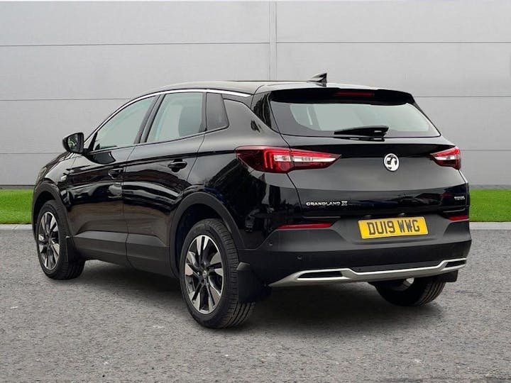 Black Vauxhall Grandland X 1.2 Turbo Sport Nav Auto Euro 6 (s/s) 5dr 2019