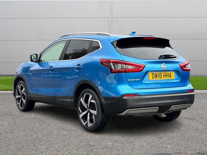 Blue Nissan Qashqai 1.2 Dig-t Tekna Euro 6 (s/s) 5dr 2018