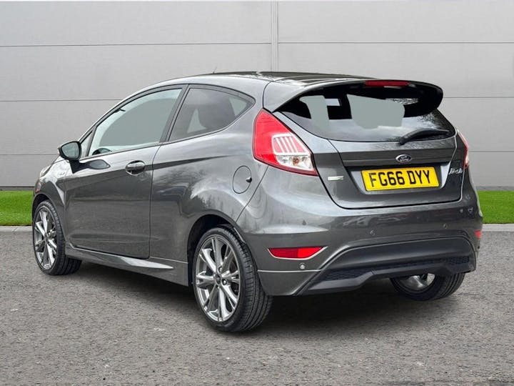 Grey Ford Fiesta 1.0t Ecoboost ST-Line Euro 6 (s/s) 3dr 2016