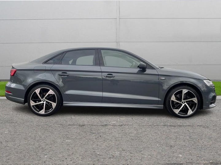 Grey Audi A3 2.0 TDI 35 Black Edition S Tronic Euro 6 (s/s) 4dr 2019