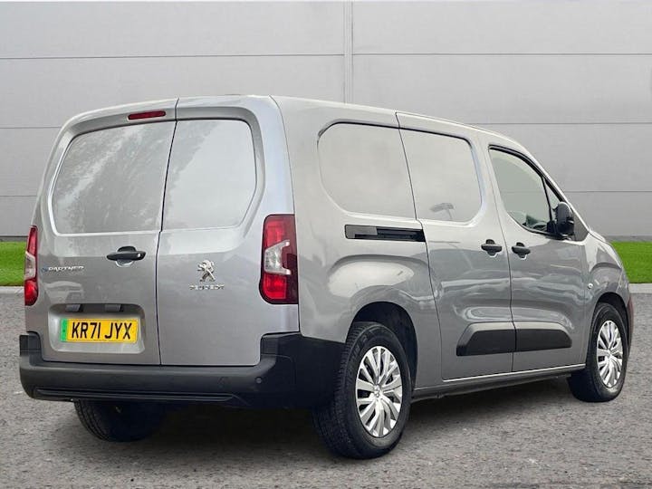 Grey Peugeot E Partner 800 50kwh Professional Premium Standard Panel Van Auto SWB 6dr 2021