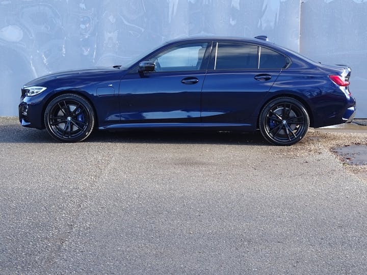 Blue BMW 3 Series 330e M Sport Plus Edition 2020